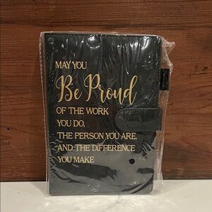🔥‼️Inspirational Black and Gold Notebook‼️🔥